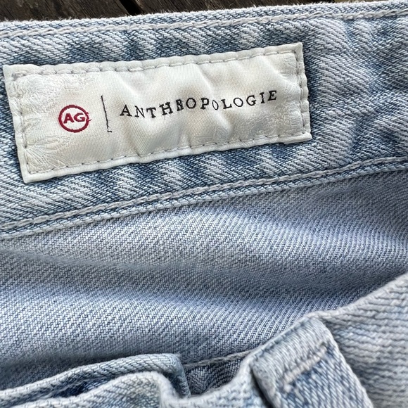 AG for Anthropologie Nolan ankle button up faded jeans , 27 - Picture 7 of 10